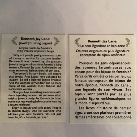 Kenneth Jay Lane Black pearl + pave necklace - Picture 8 of 10